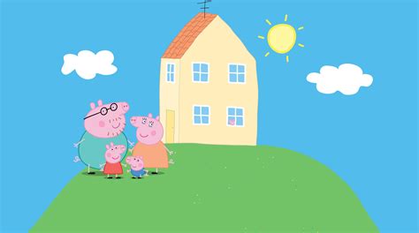 fotos mostrando la pepa|[90+] Peppa Pig House HD Wallpapers 